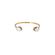Bracelete Oval Classics Solitarios Ouro Vintage